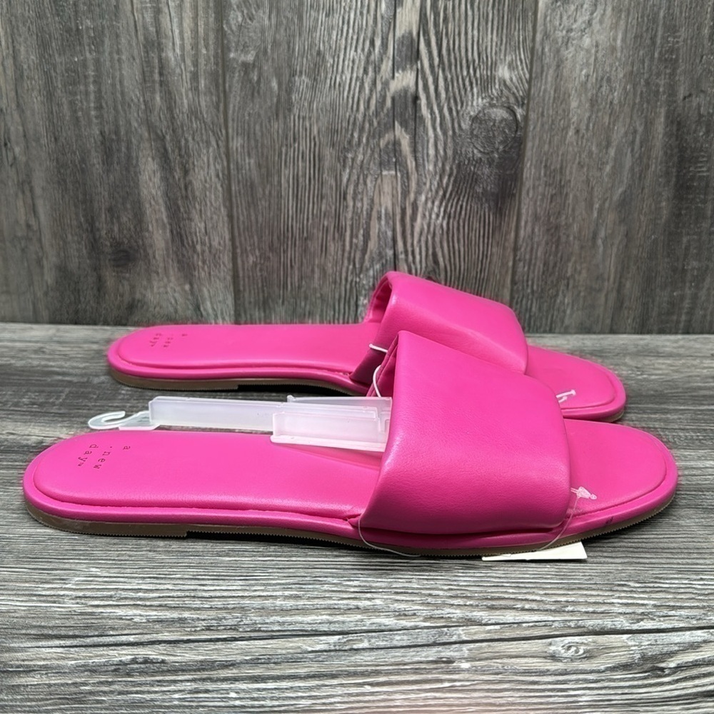 Women's Lulu Slide Sandals - A New Day Pink - Picture 4 of 5